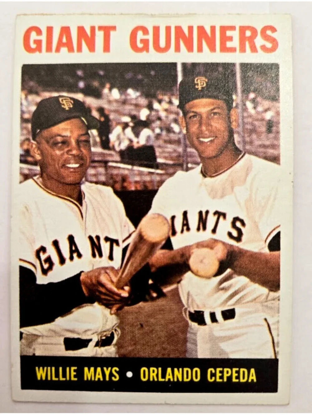 1964 Topps Giant Gunners #306 Giants Baseball Card